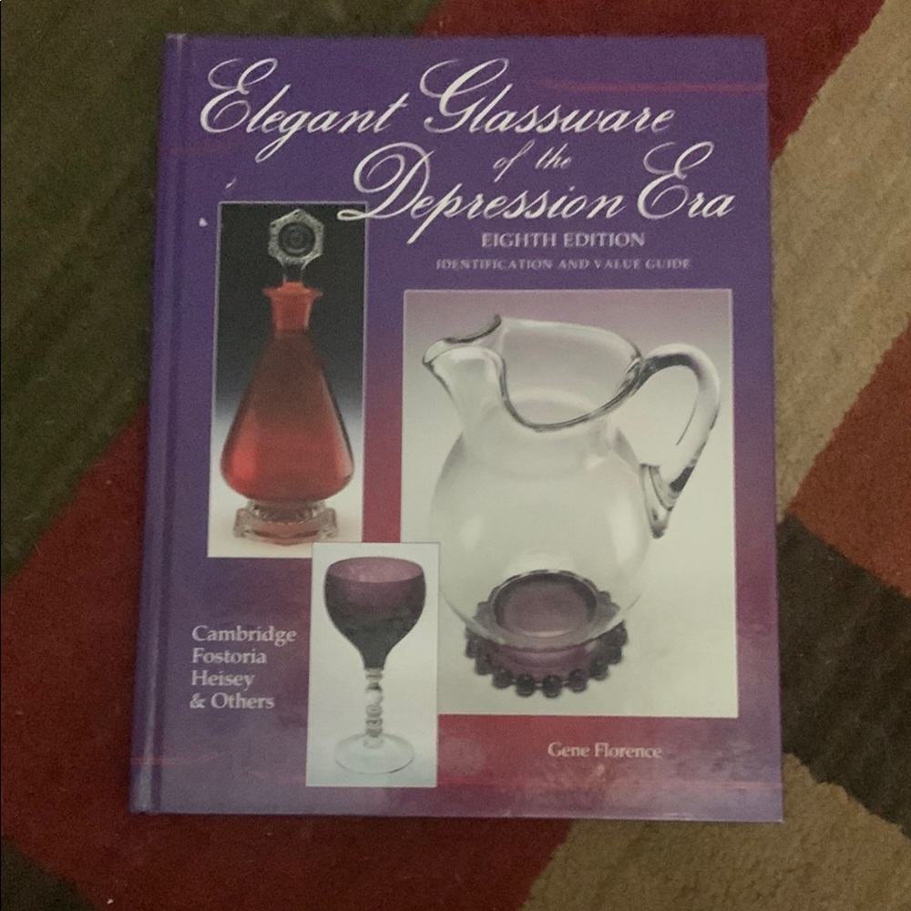 Elegant Glassware of the Depression Era Book